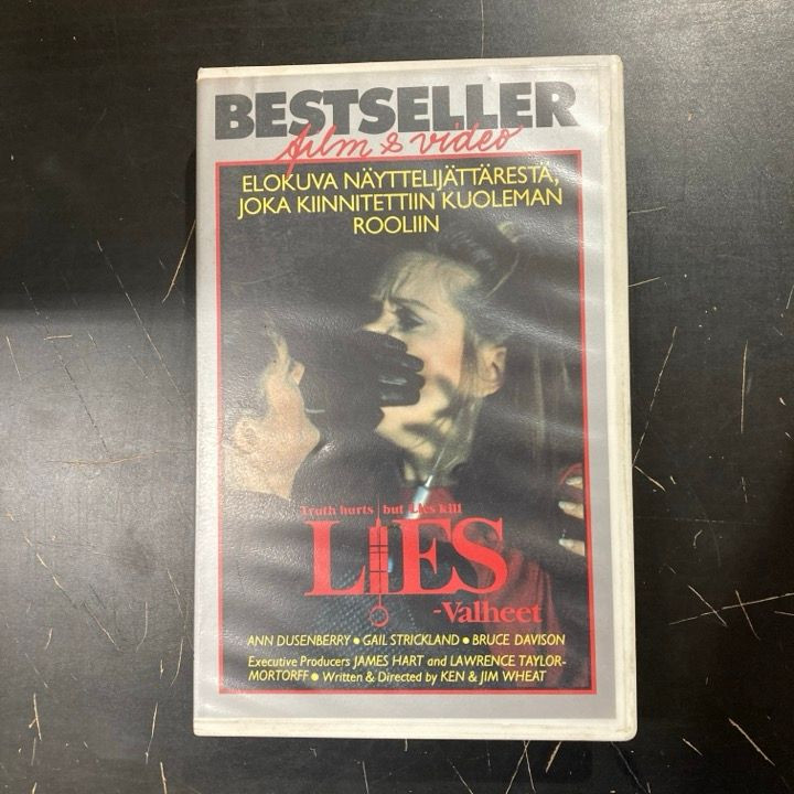 Lies - valheet VHS (VG+/VG+) -jännitys-